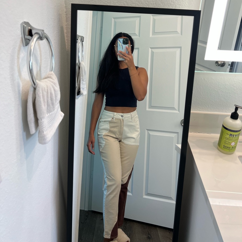 PacSun Multicolor Patchwork Women Jeans